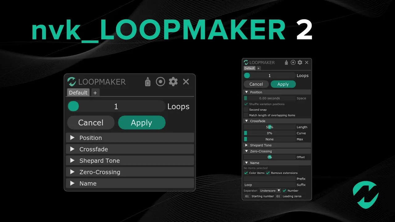 nvk_LOOPMAKER 2 - Instant Loop Creation in Reaper